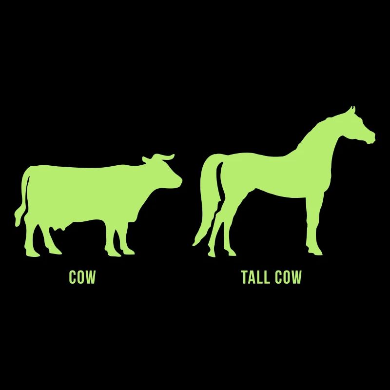 Cow vs Tall Cow