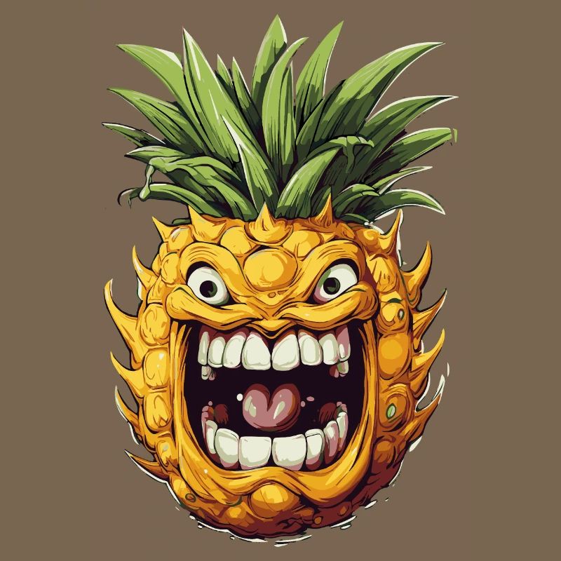 Drôle de fruit d’ananas