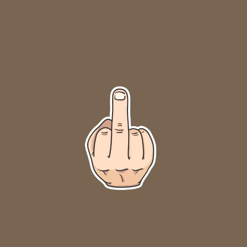 middle finger