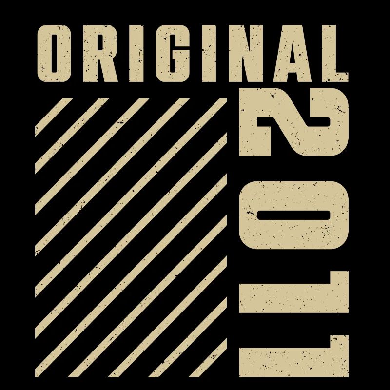 Original 2011 Authentic 2011 Vintage Bursdag