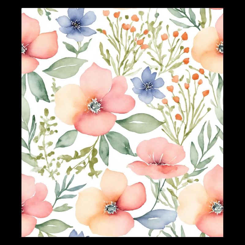 Fleurs aquarelle