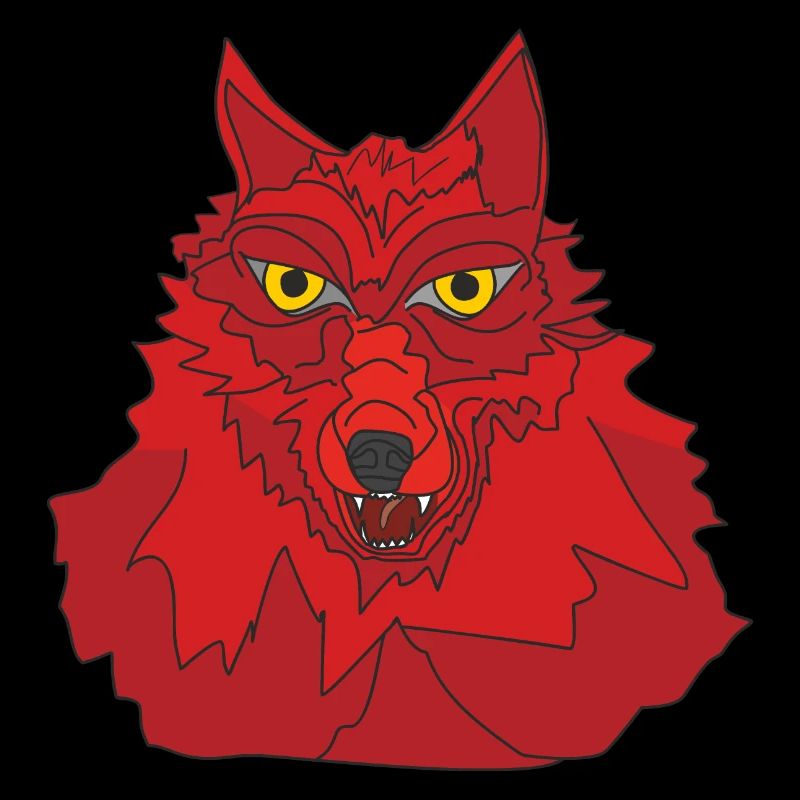 Loup rouge