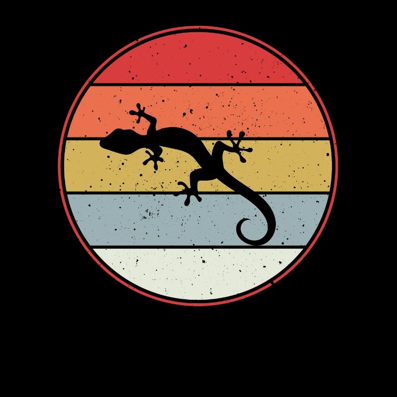 Cher Leopard Gecko Silhouette