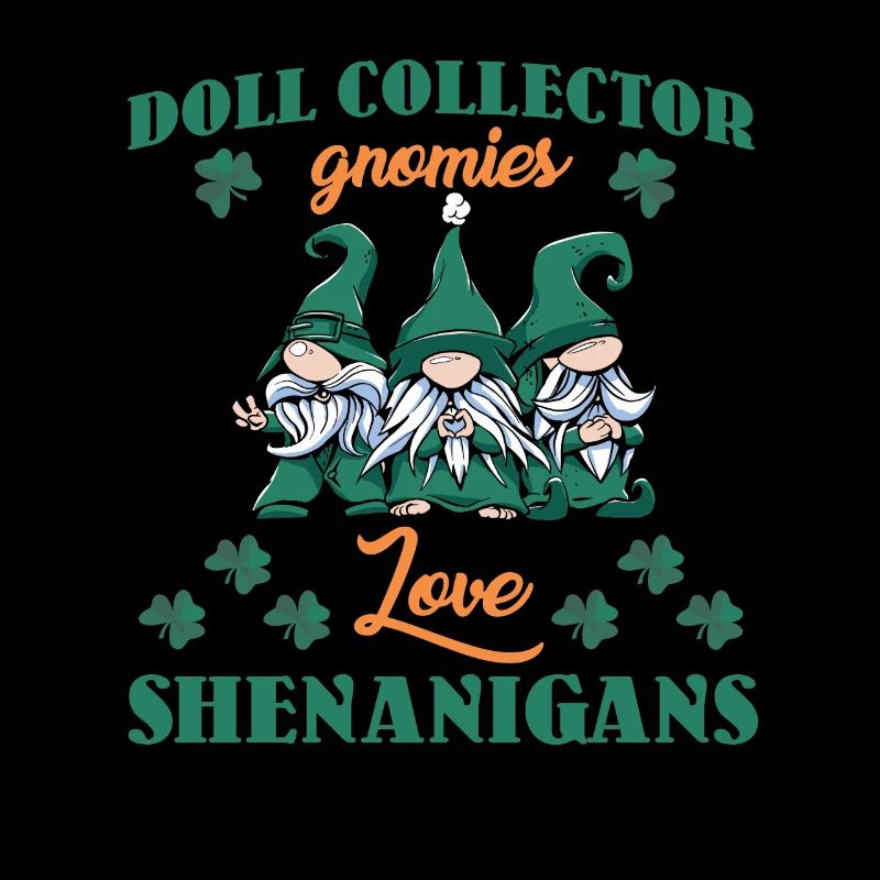 Chemise de la Saint-Patrick de collectionneur de poupées
