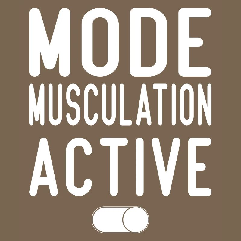 Mode Musculation Activé | Idée Cadeau