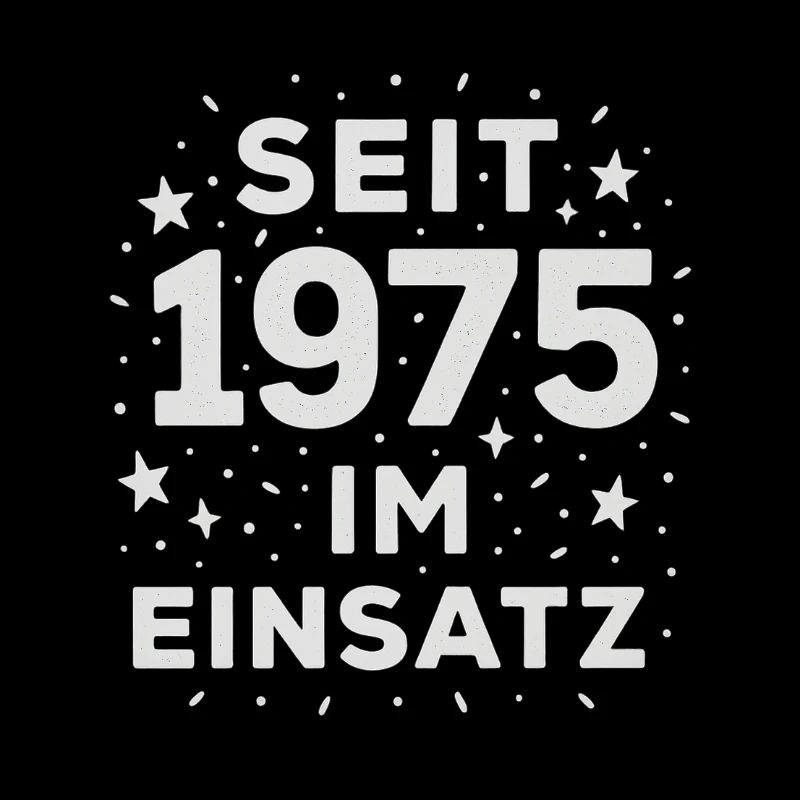 In use since 1975 – anniversary design