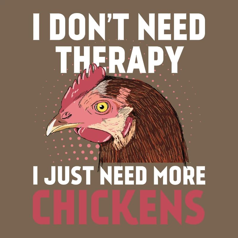 Pas de thérapie - il suffit de plus de poulets