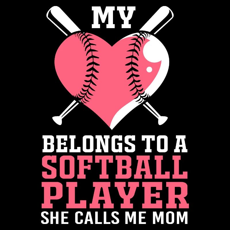 Maman de softball Maman de softball