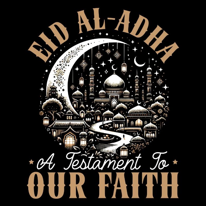 Happy Eid Al Adha, Islamic holiday, Islam