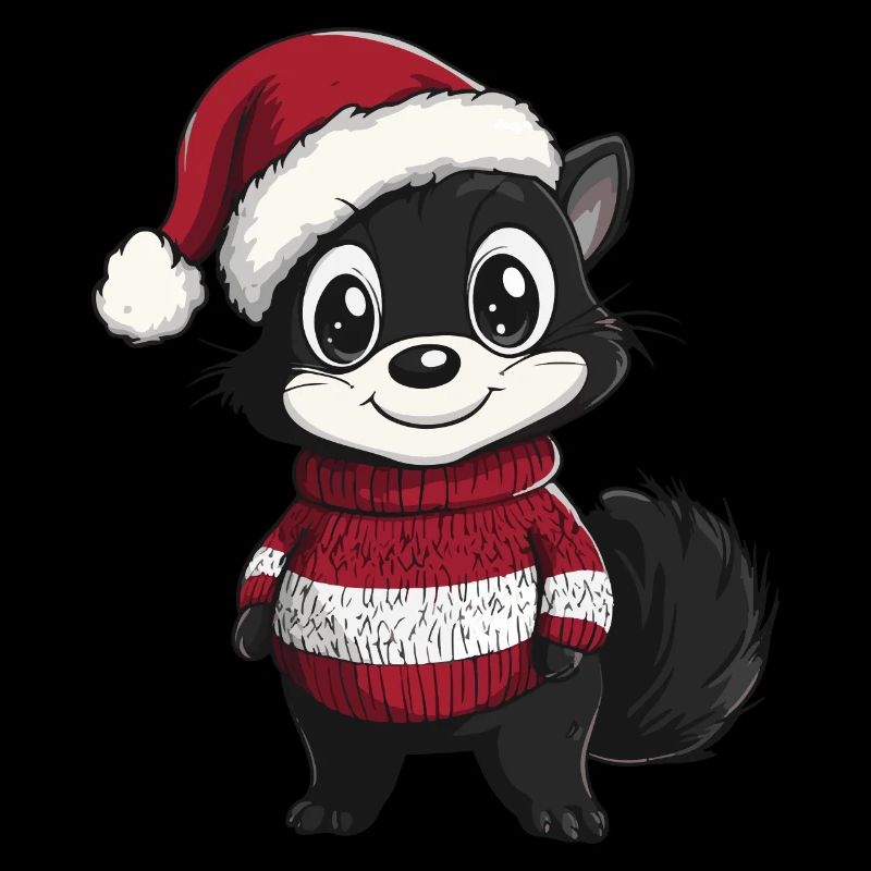 Skunk Christmas Comic