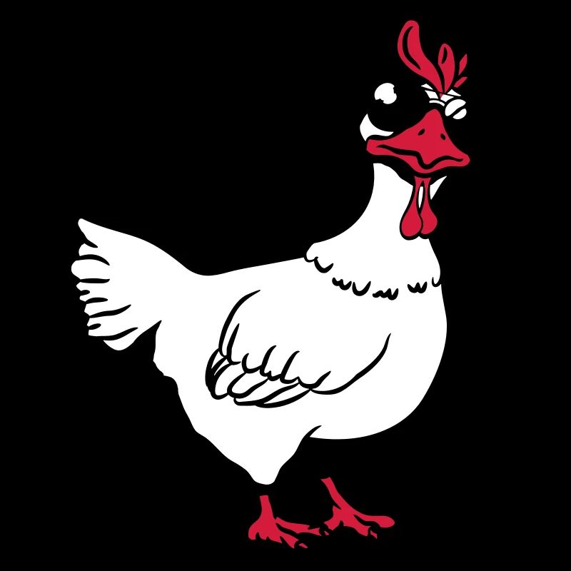 Cool lunettes de soleil de poulet