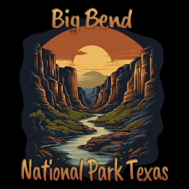 Vacances dans le parc national de Big Bend
