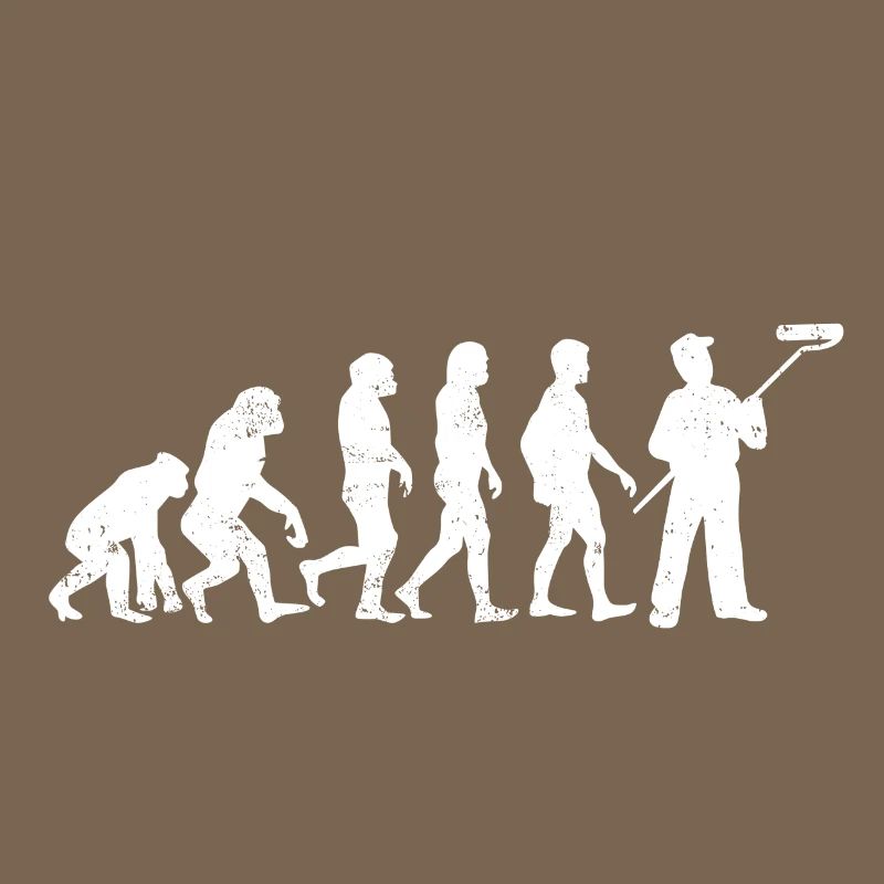 Painter evolution painter profession gift job