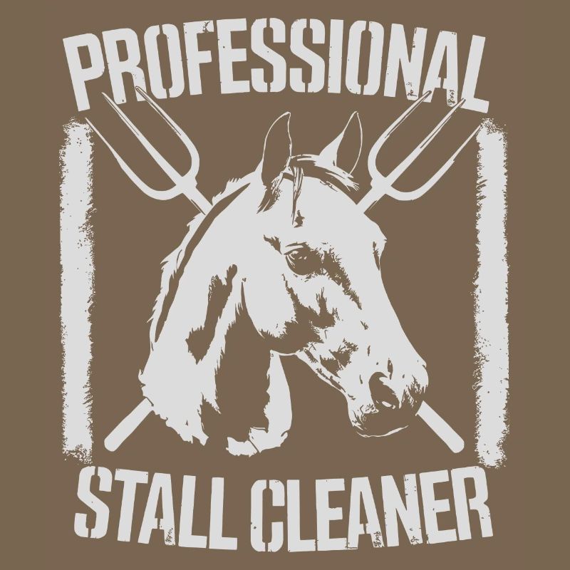 Humorous design for stable work