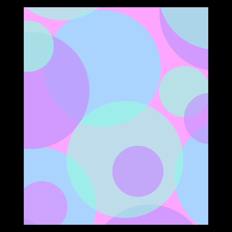 Points en pastel