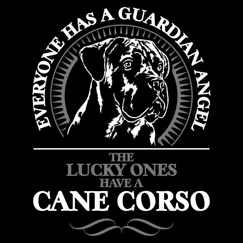 L'idée de cadeau de CANE CORSO Ange Gardien Wilsign