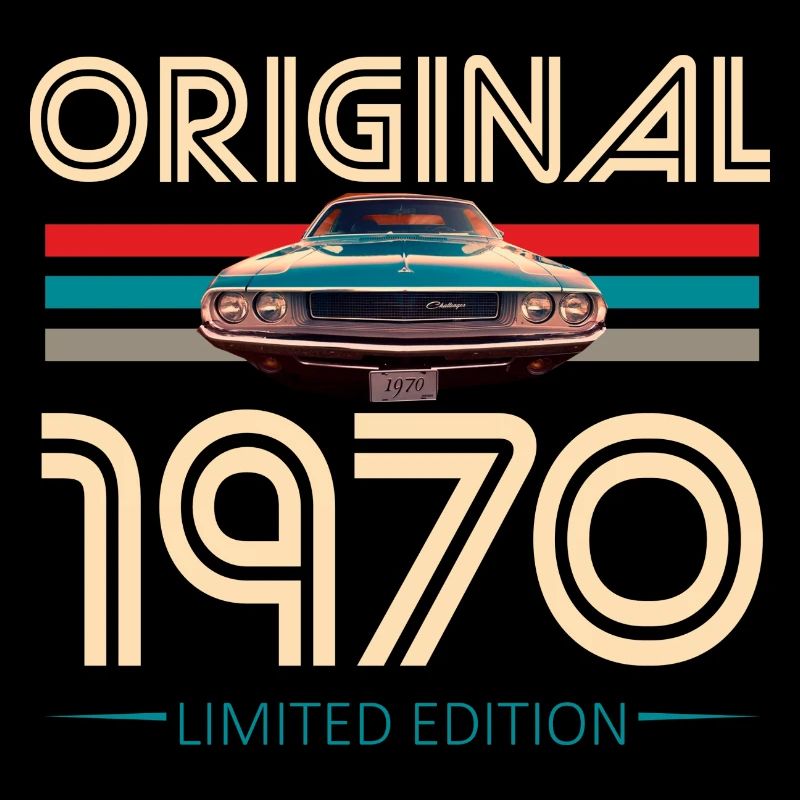 Original 1970-Geburtstag