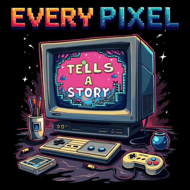 Chaque pixel raconte une histoire - Retro Gaming