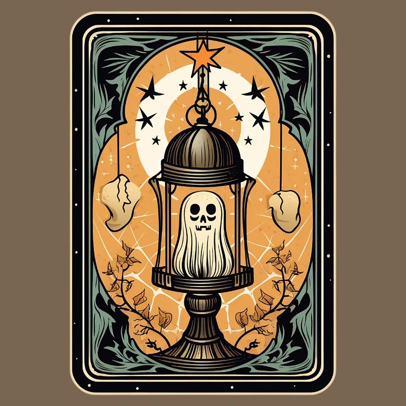 Fantôme dans une cage Cage de Tarot