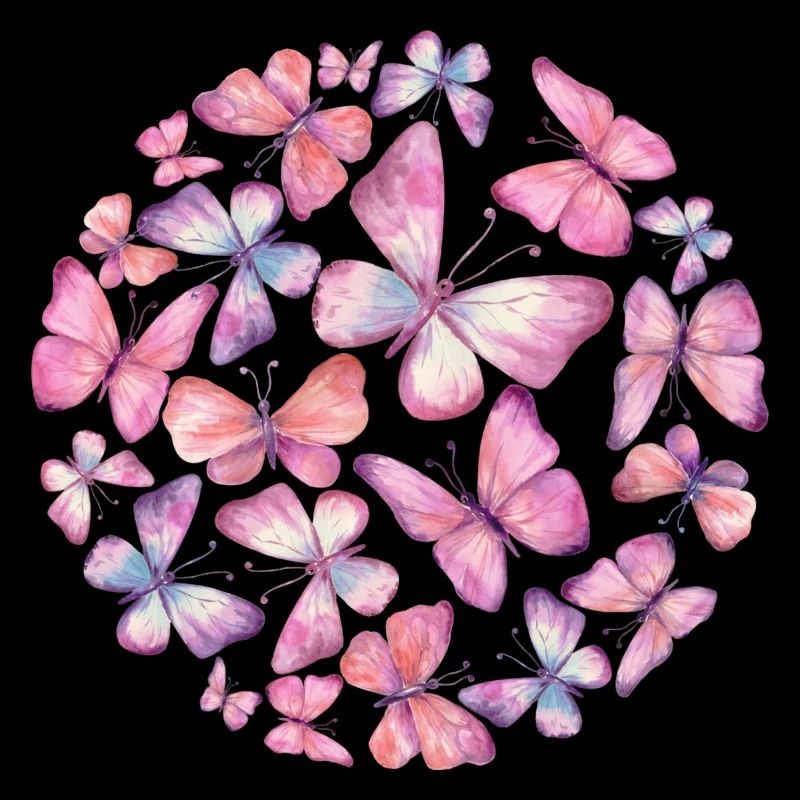 Papillon flottant