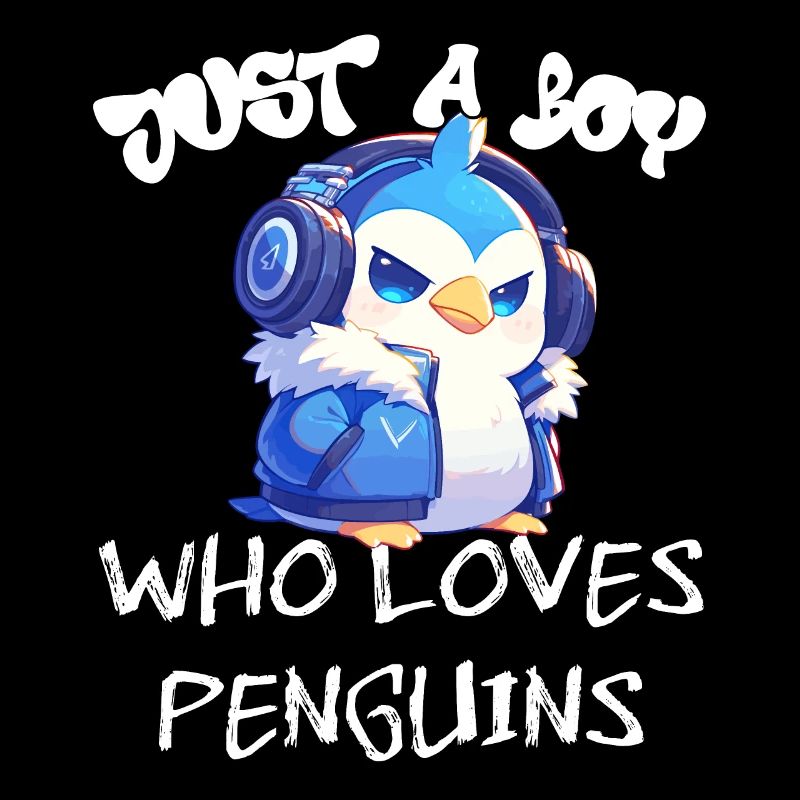 Just a boy who loves Penguins