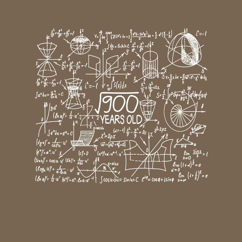 30th birthday root from 900 math nerd