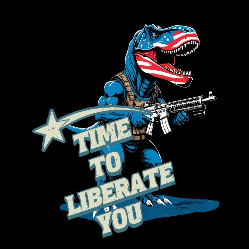 Il est temps de libérer un dinosaure drôle des États-Unis
