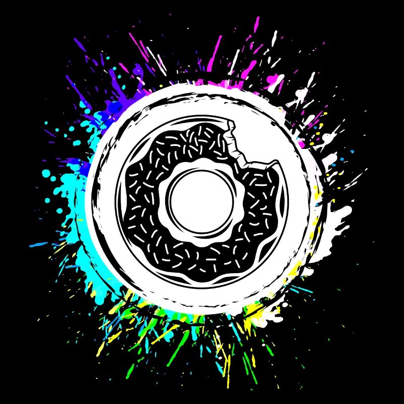 Beignet Manger Coloré