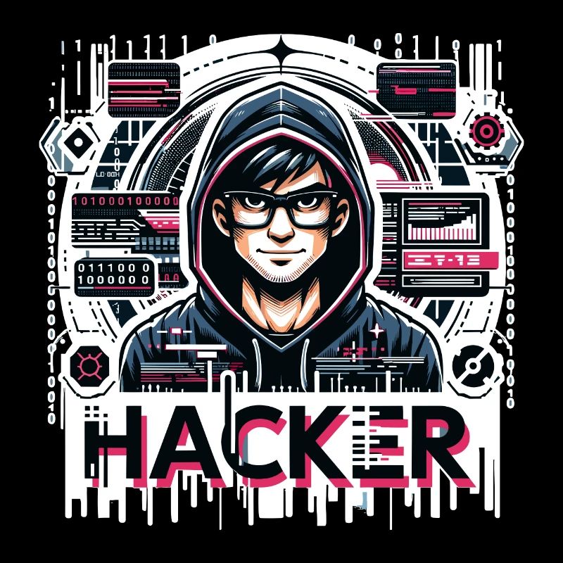 Hacker - Illustration