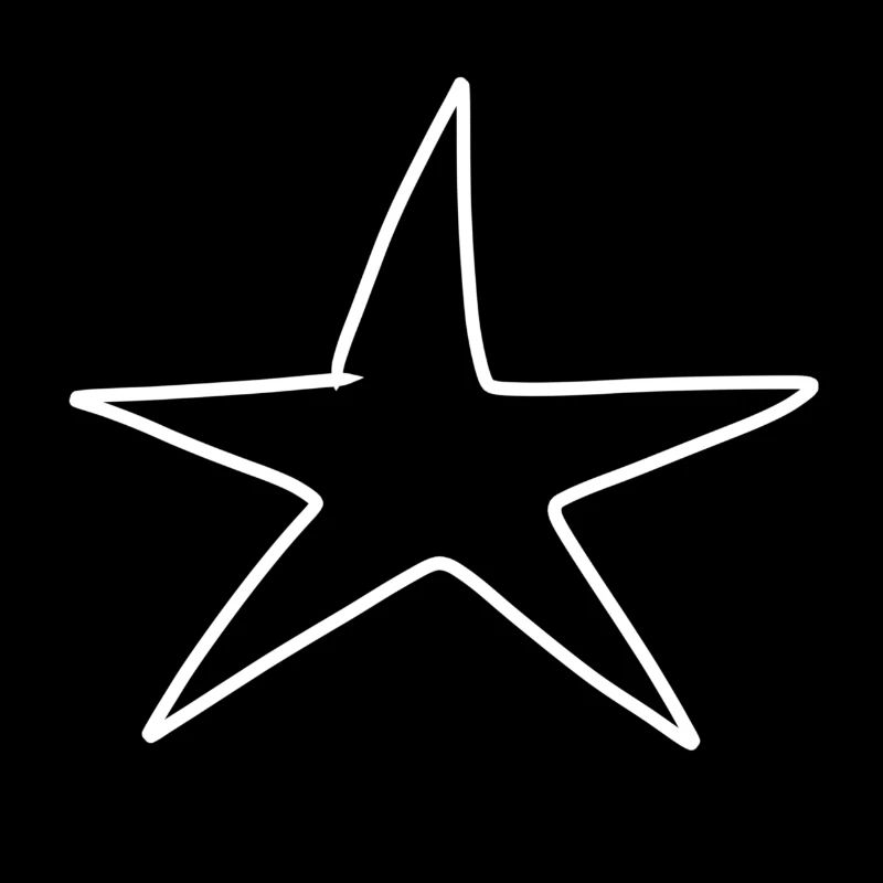 Modèle de symbole d’étoile
