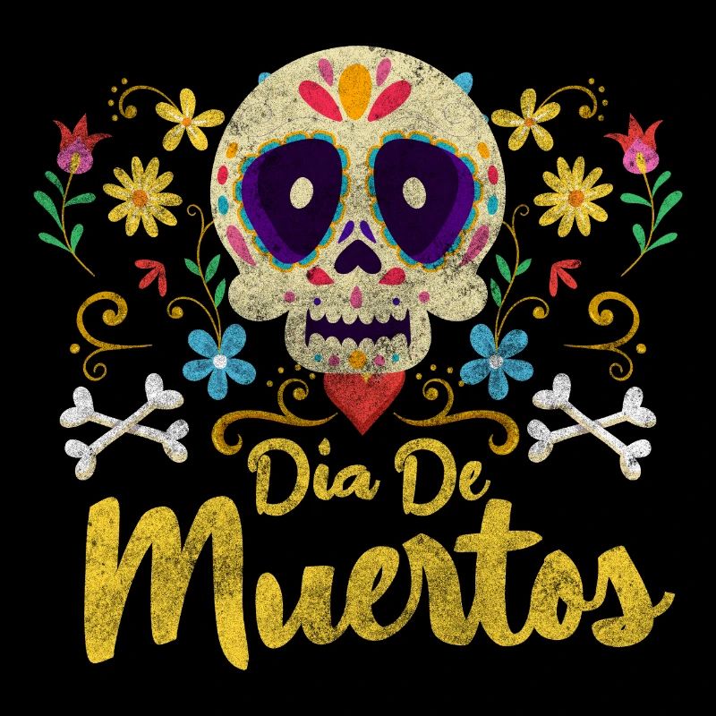 Mexico Skull October Tradition