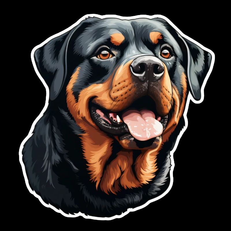 Rottweilerkopf