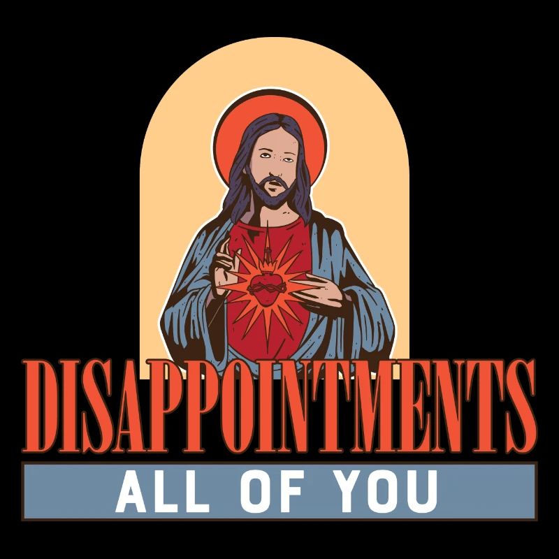 Drôle de Jesus Facepalm Meme Déceptions Tout de