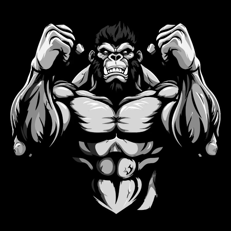 Gorilla Gym Muscle Workout