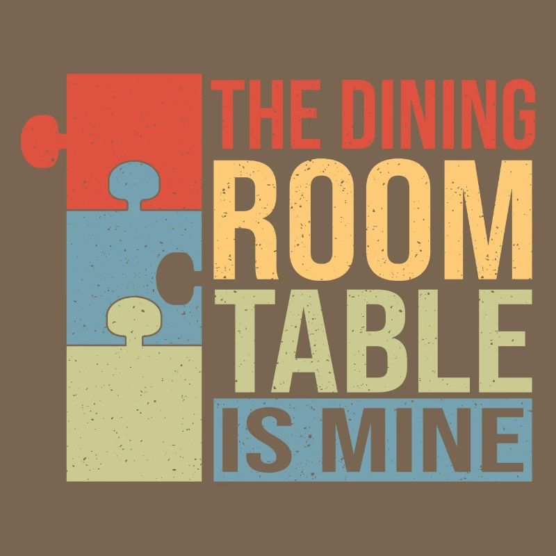 The dining table is mine