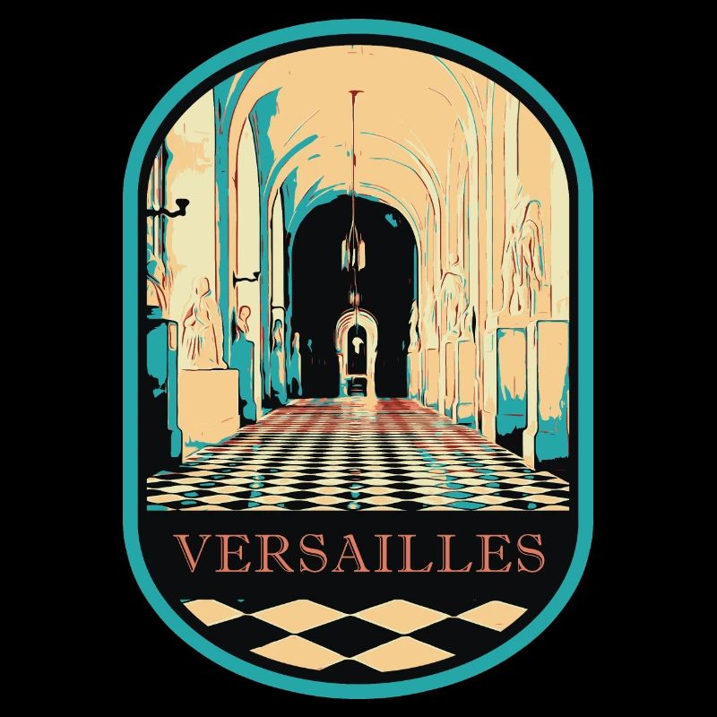 Intérieur somptueux du Château de Versailles