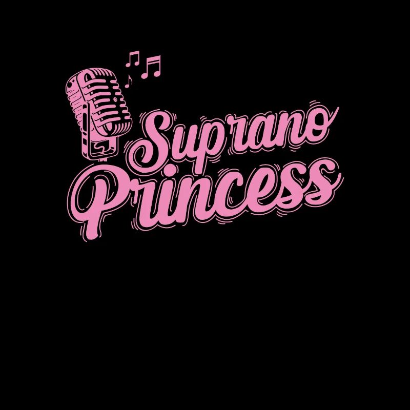 Singing Princess at Microphone Suprano Princess