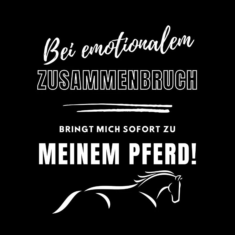 Emmenez-moi tout de suite à mon cheval