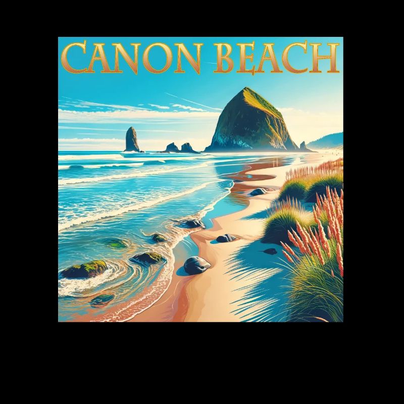Cannon Beach Oregon Beach vacances Design