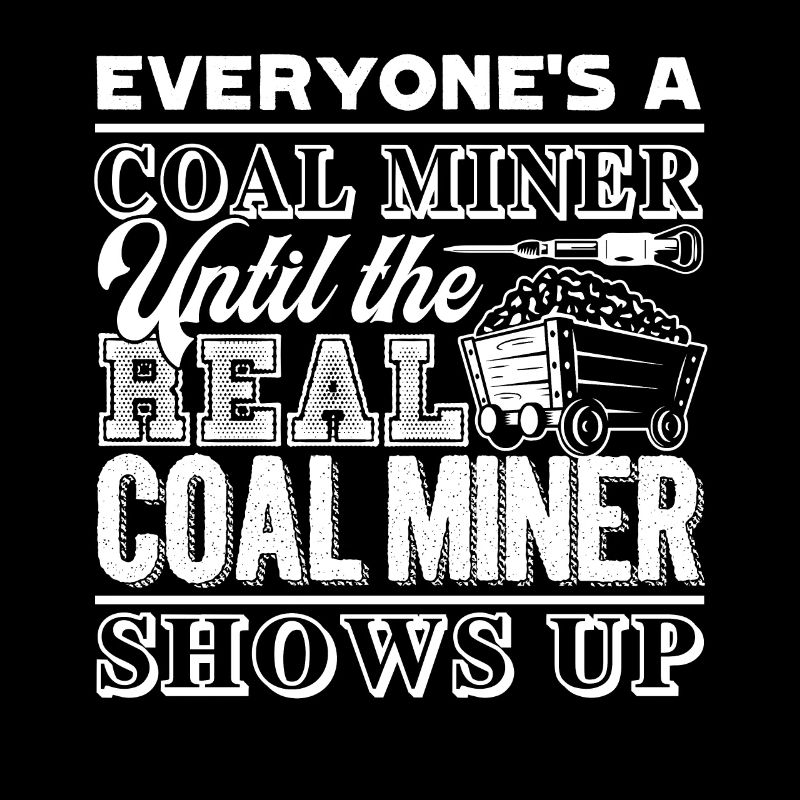 Coal Miner Real Coal Miner Shows Up