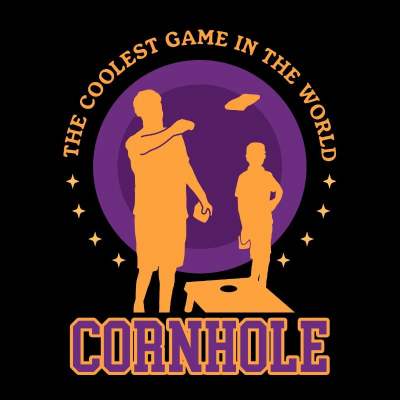 Cornhole Player Blind Hole Bean Bag Gift