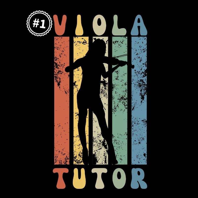 Number One Viola Tutor - Gift Idea For Viola Teach