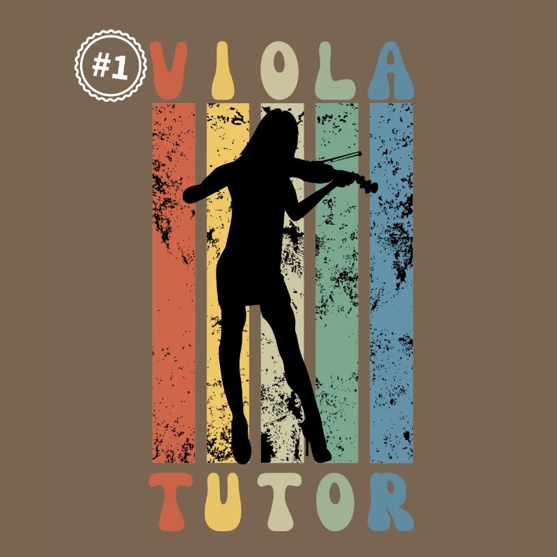 Number One Viola Tutor - Gift Idea For Viola Teach