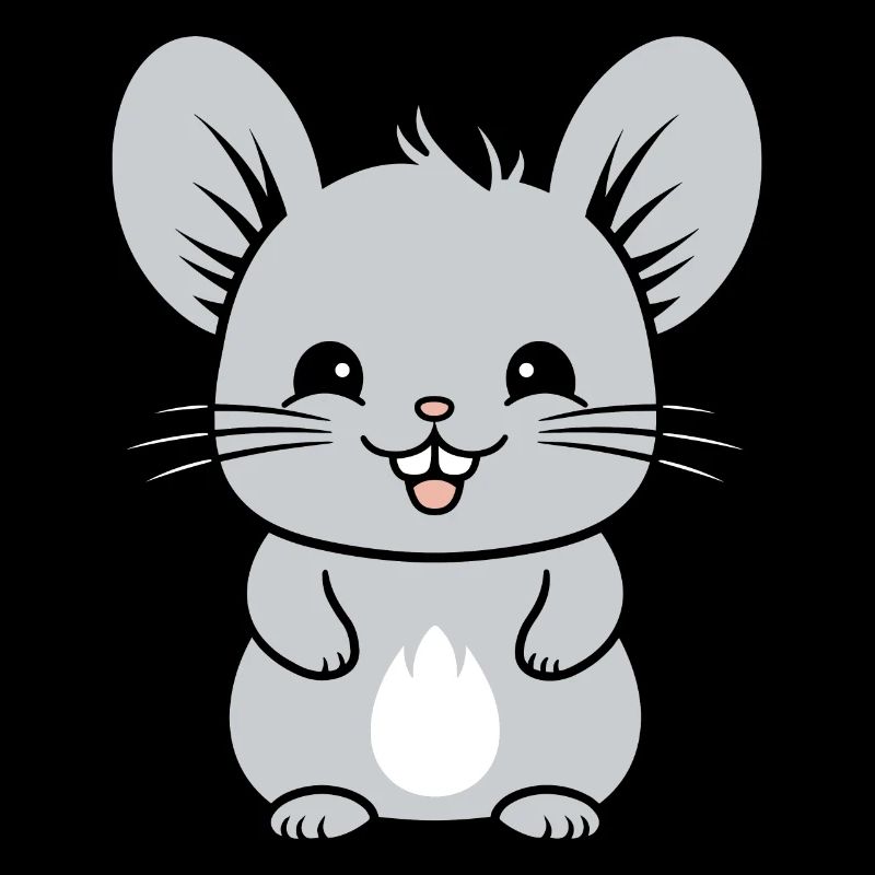 Petit chinchilla mignon
