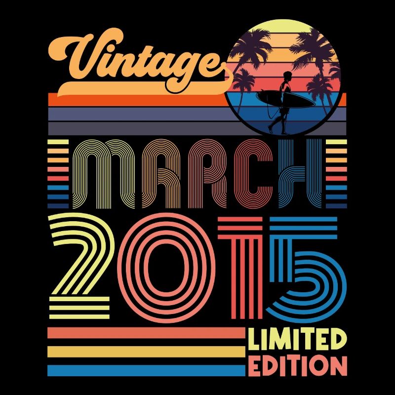 Anniversaire mars 2015.Cadeau Mars 2015.March 2015
