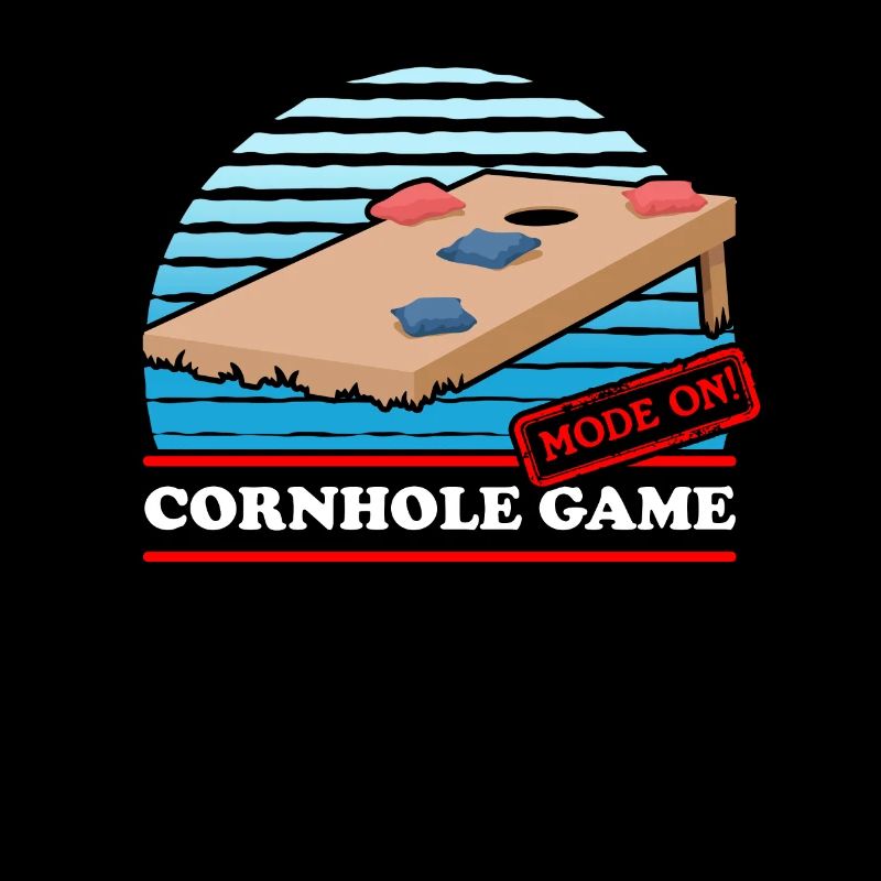 Joueurs de cornhole | Sac de haricots trou aveugle cadeau
