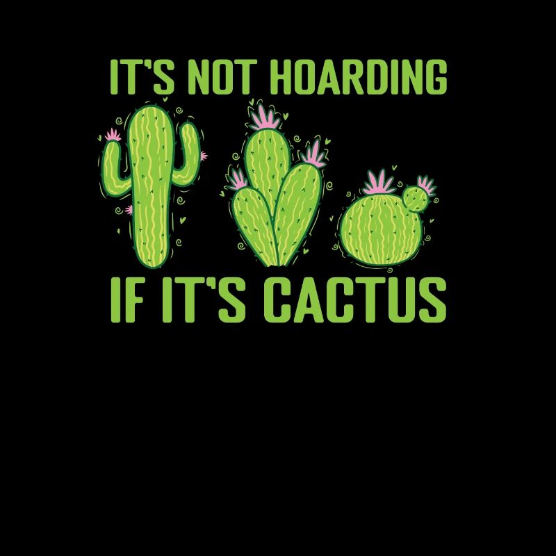 Ce n’est pas de la thésaurisation si c’est une plante de cactus