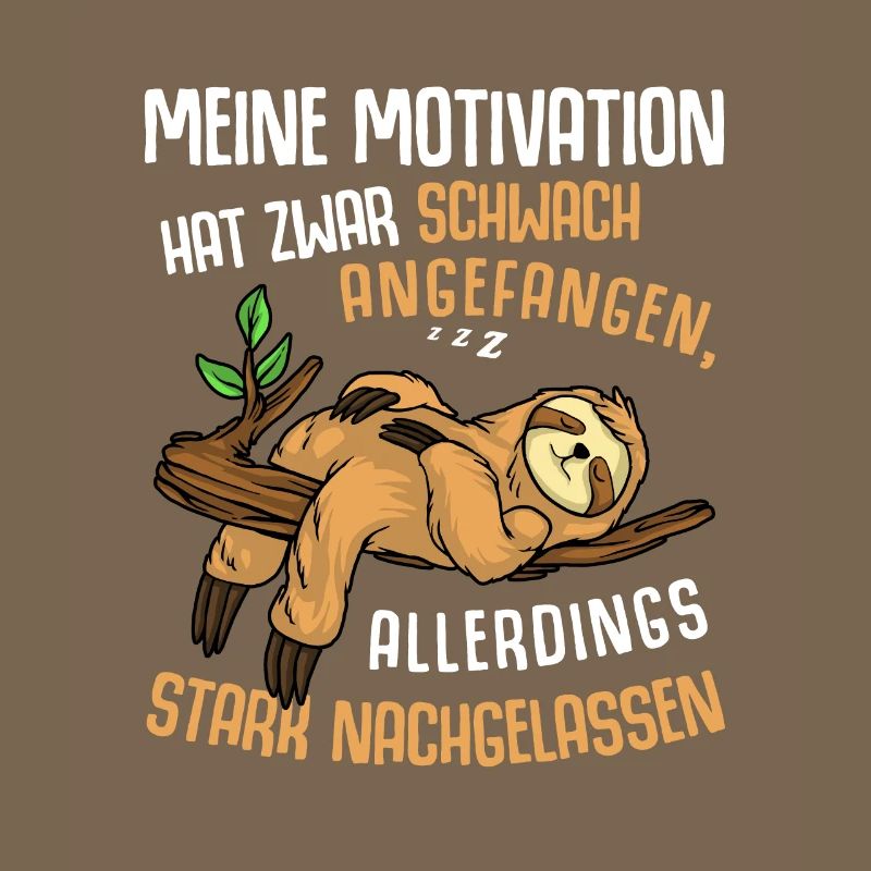 My motivation started off weak