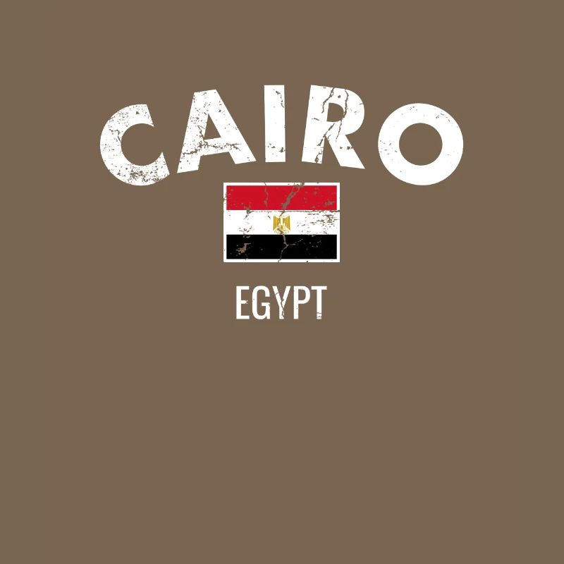 Le Caire Vintage Egypte Egypte Egypte Drapeau Egyptien Egyptien