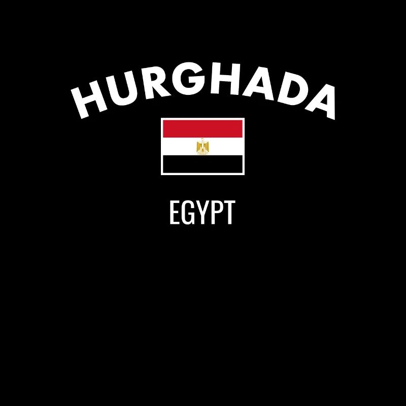 Hurghada, Égypte, Drapeau égyptien, Égyptien
